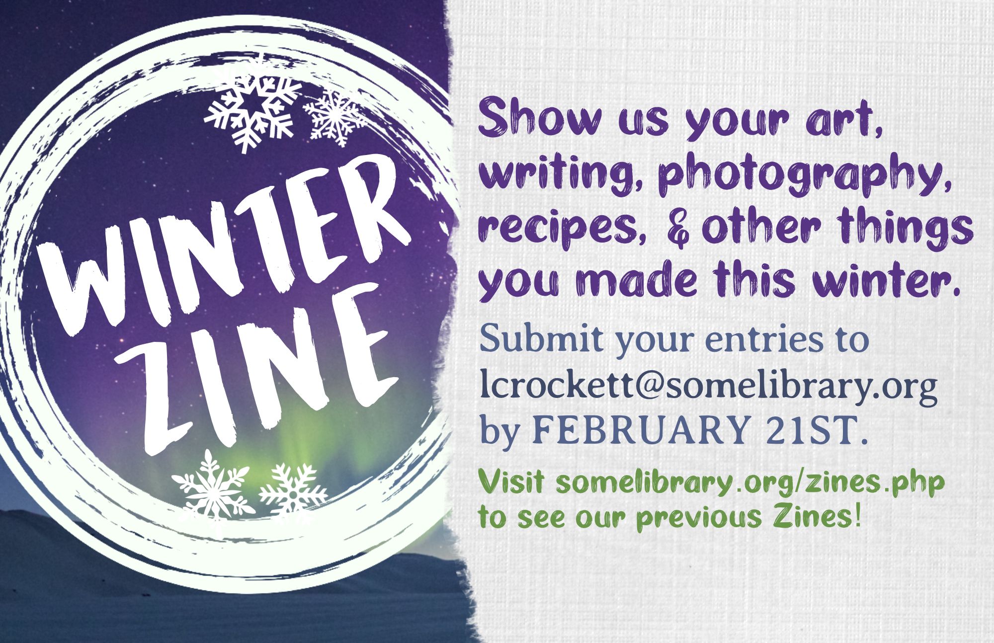 Winter Zine Submissions