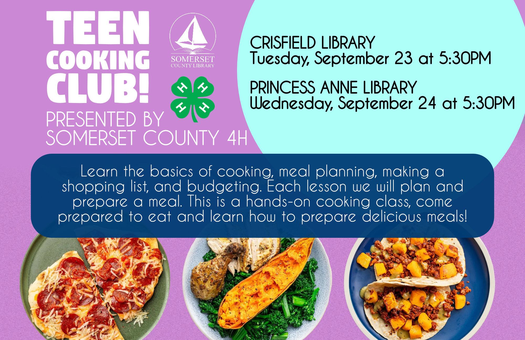 Teen Cooking Club