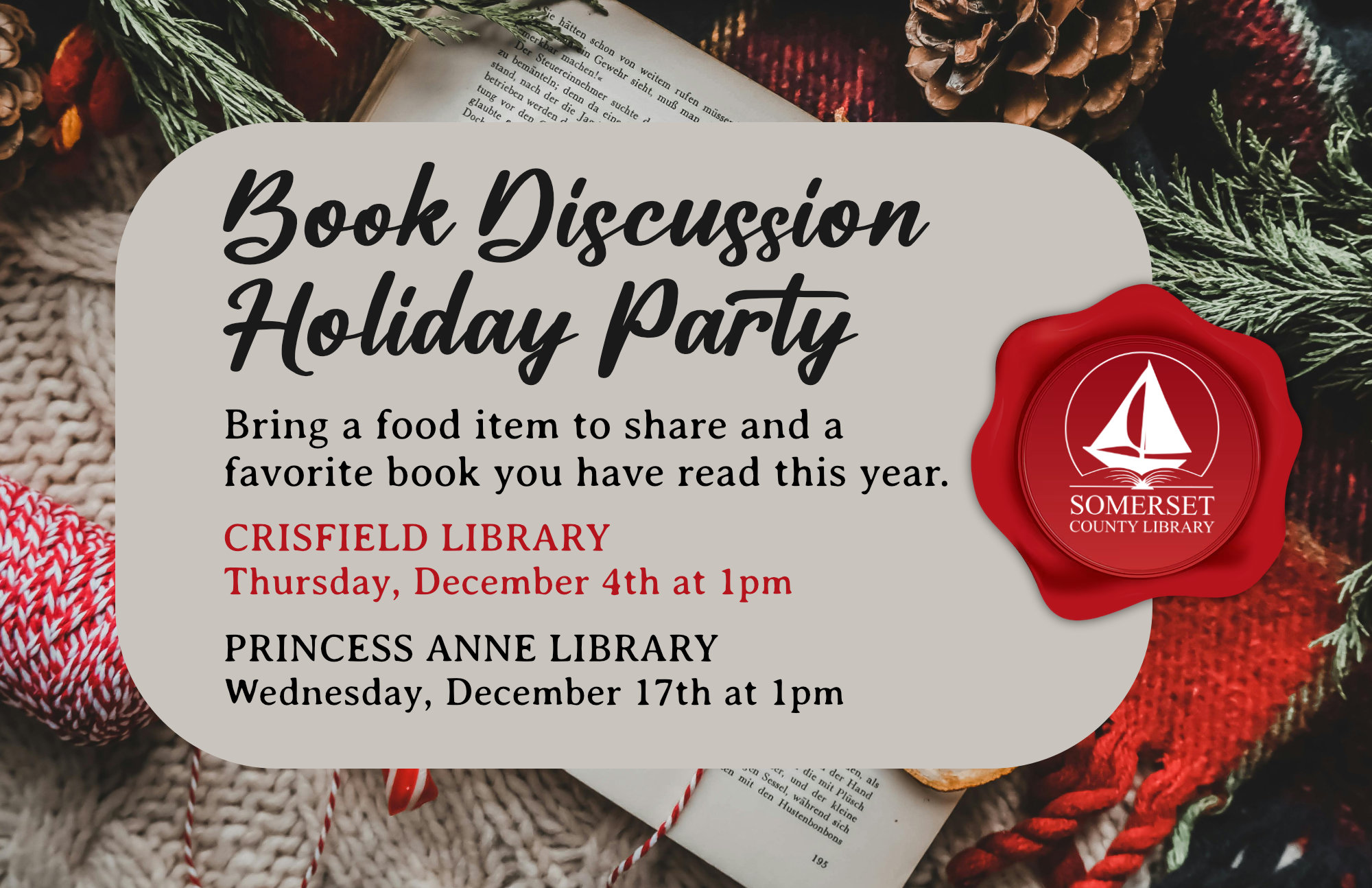 Book Discussion Group