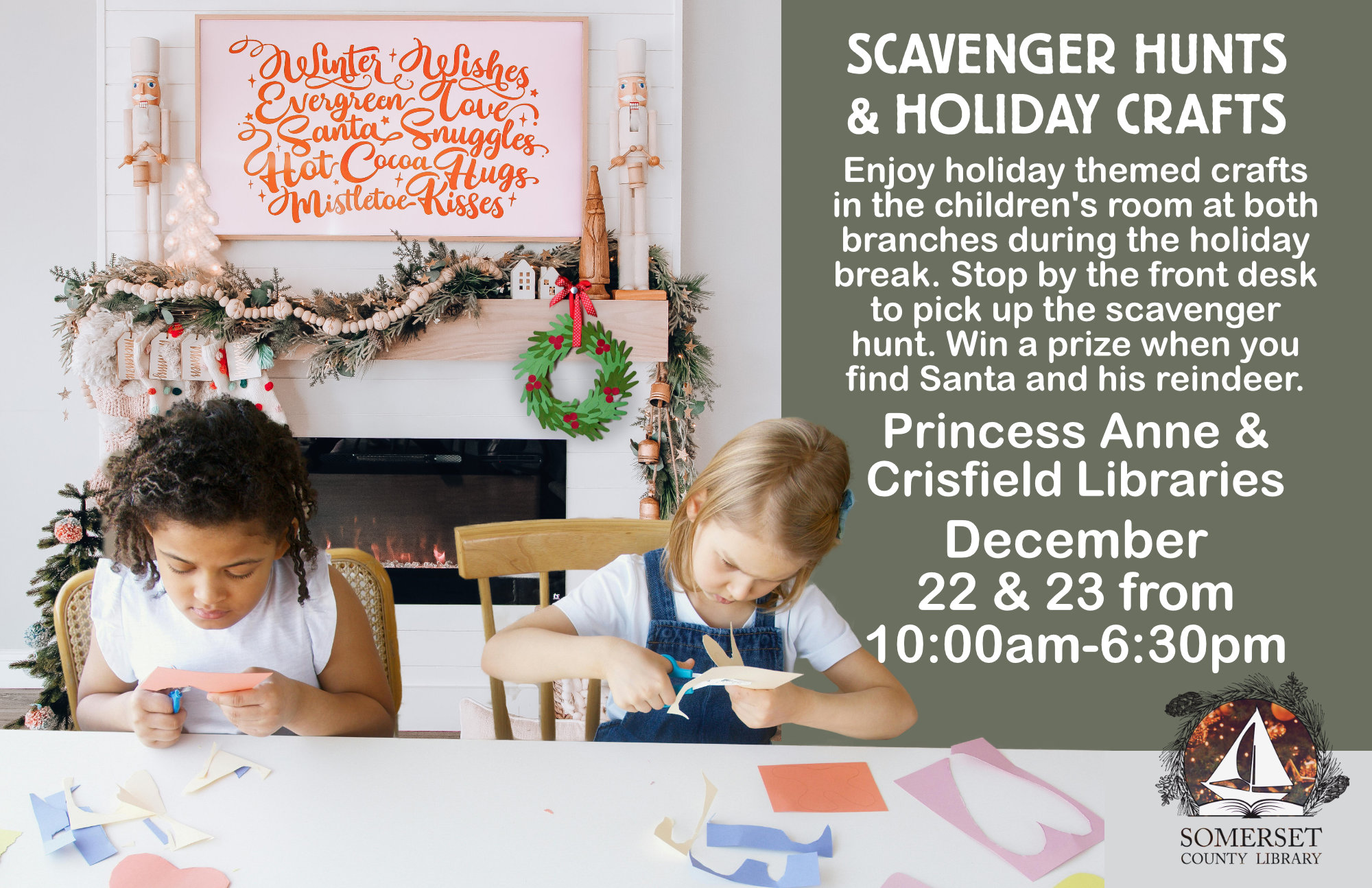 Drop In Holiday Crafts